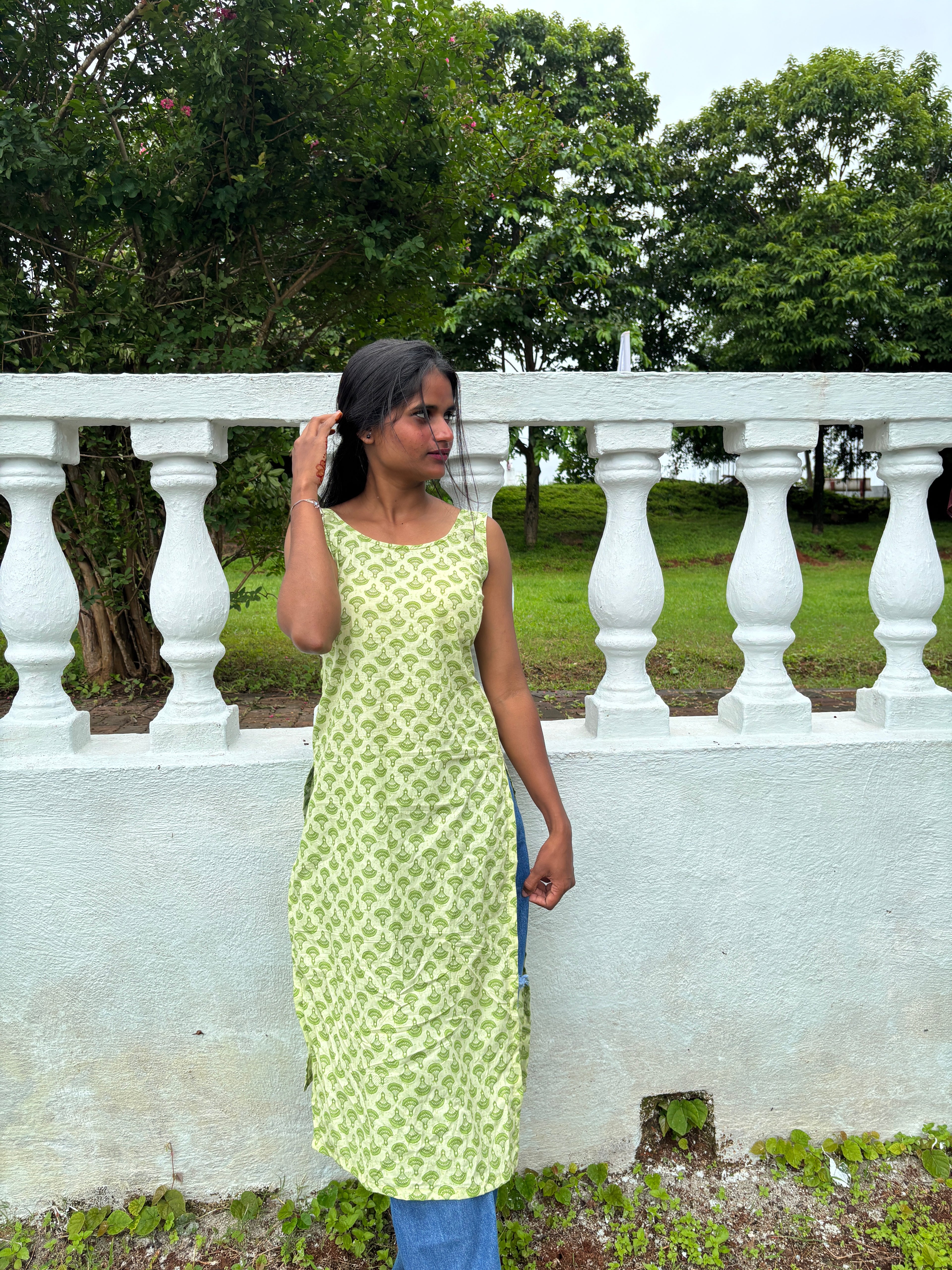 Paro (पारो)–Backless Pearl Kurti