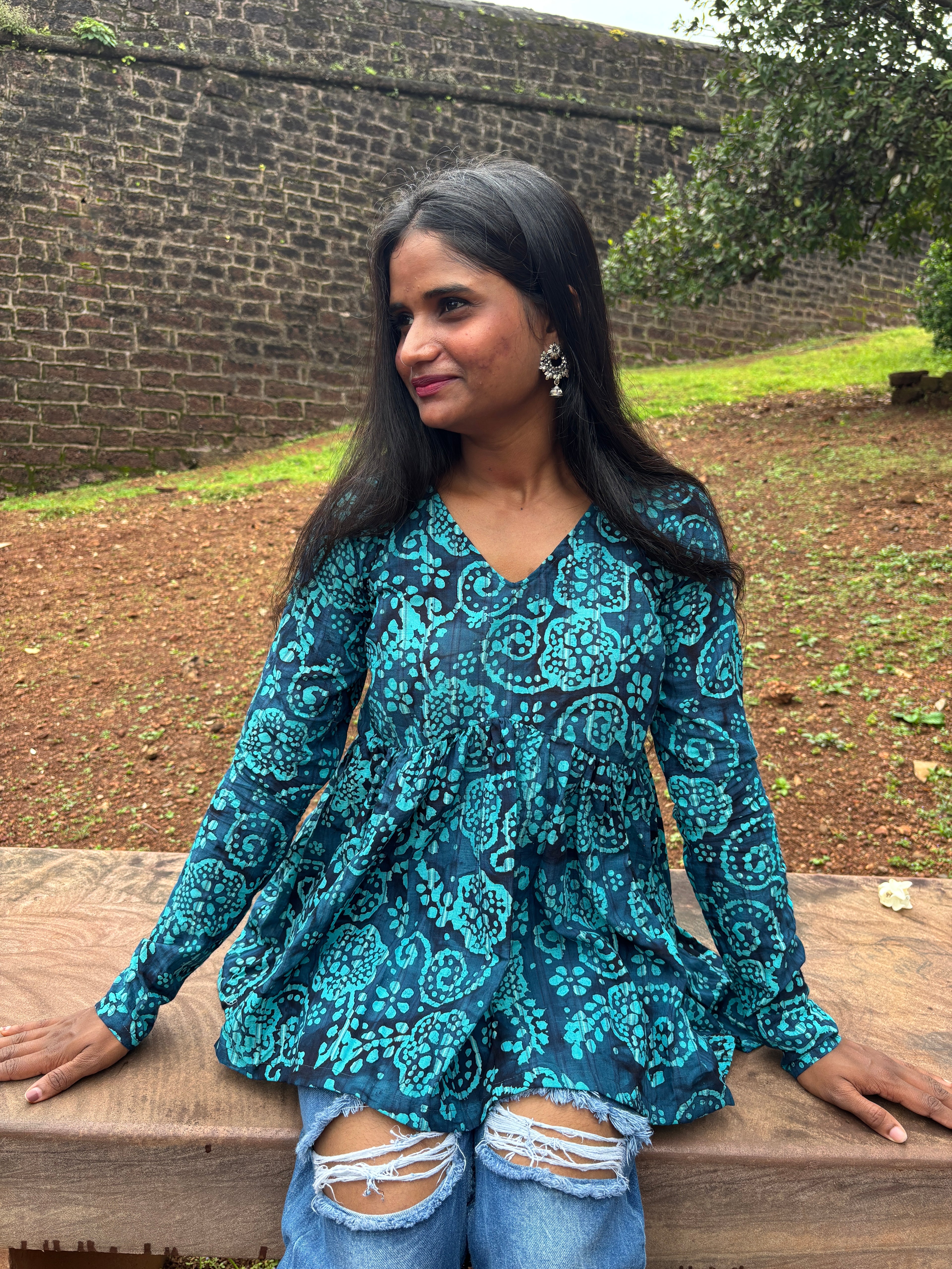 Meher (मेहर) long sleeve’s kurti
