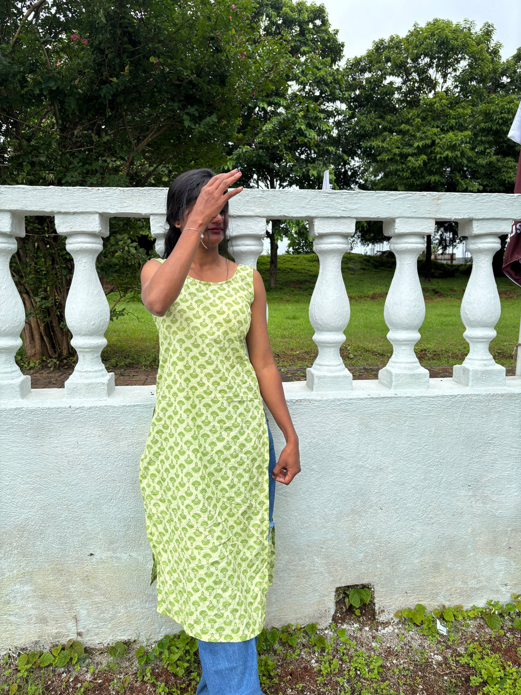 Paro (पारो)–Backless Pearl Kurti