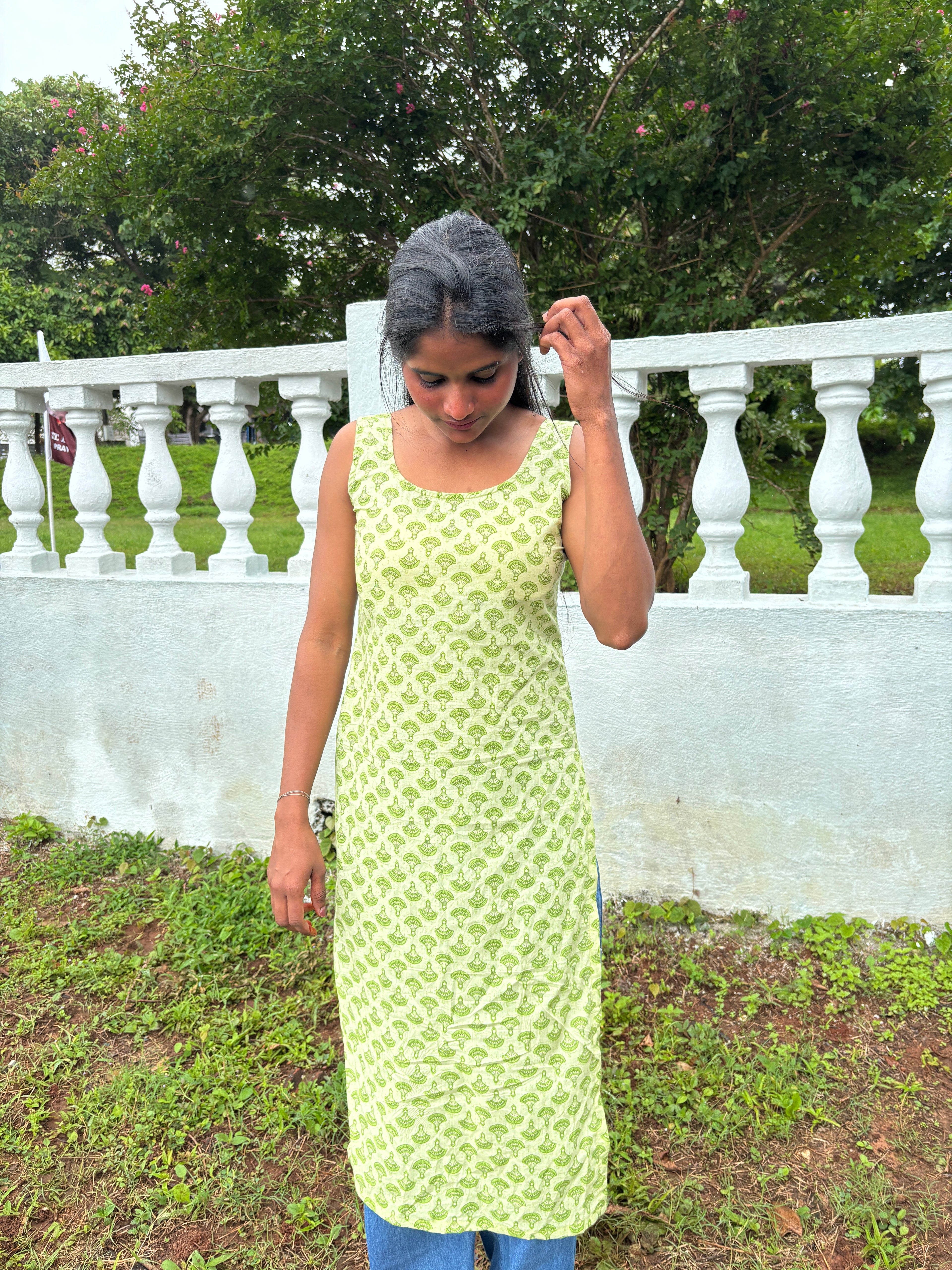 Paro (पारो)–Backless Pearl Kurti