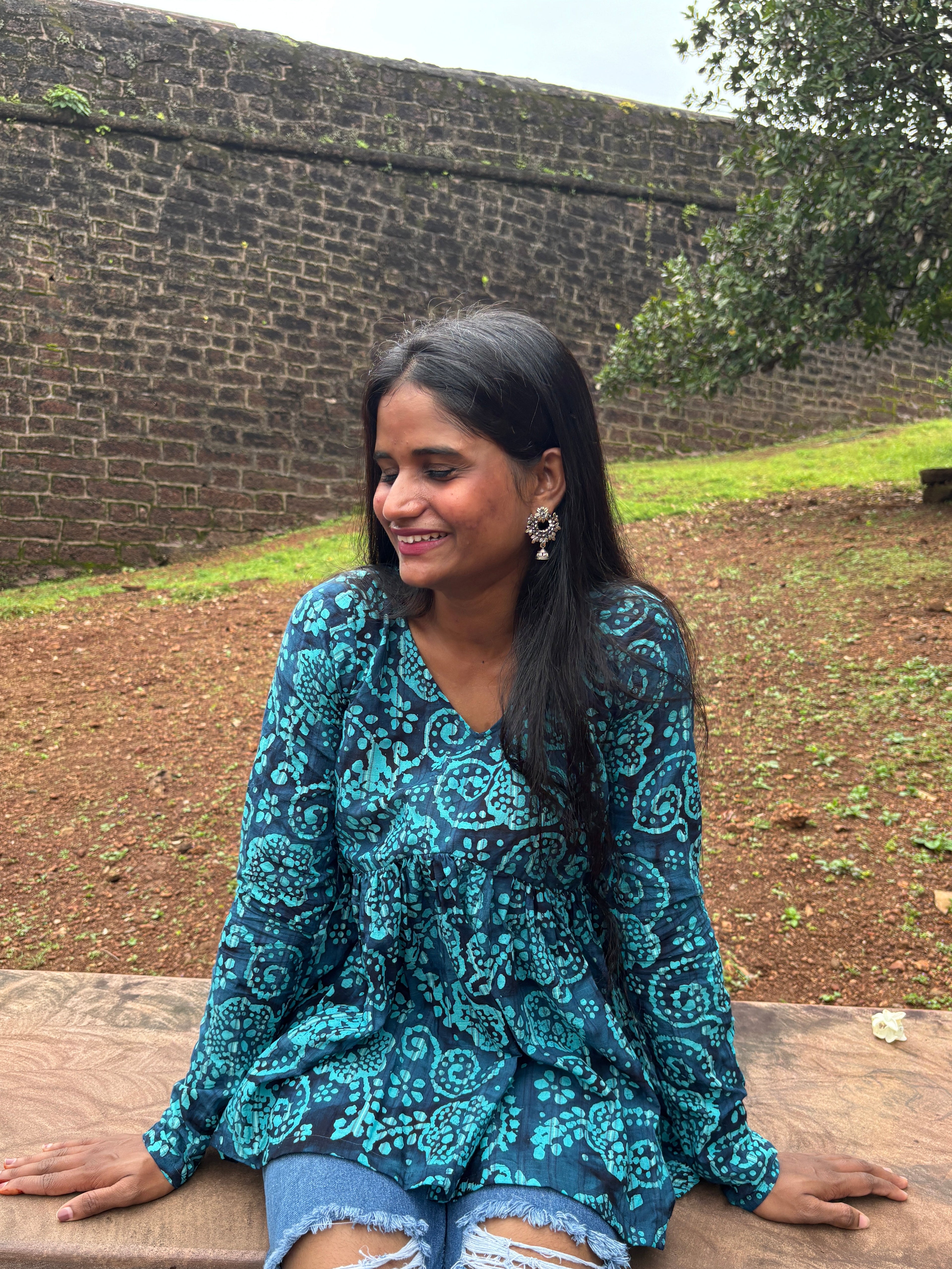 Meher (मेहर) long sleeve’s kurti
